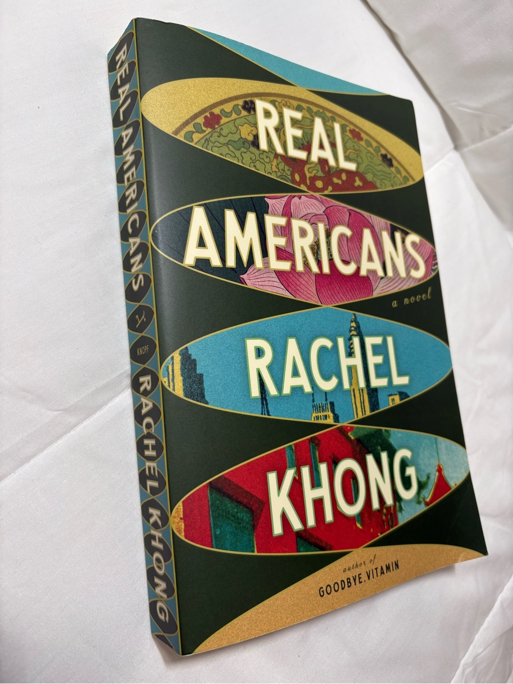 Real Americans, By- Rachel Khong is the Author of Goodbye. Paperback cover.